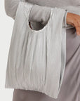 Baggu | Pleated Reusable Tote in Silver