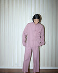 Deiji Studios | Ease Trouser in Salt Stripe