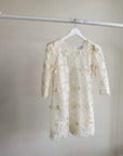 Ivory Embroidered Lace Tunic
