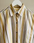 Striped Button-Up Shirt