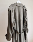 Moss Cotton Utilitarian Trench Coat - Hey Jude