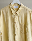 Butter Linen Short Sleeve Button Up