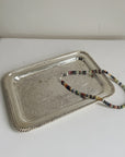 Silver Rectangle Catch All Plate