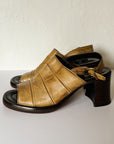 Shitaki Leather Slingback Sandals | Size 39 - Hey Jude