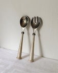 Pearlescent Salad Serving Spoon Set