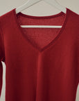 Tomato Cashmere V-Neck Sweater