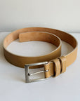 Camel Italian Leather Belt