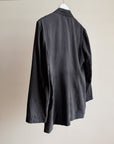 Black Silk Double Breasted Blazer - Hey Jude