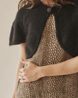 Black Cashmere Shrug