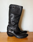 Stephane de Raucourt Tall Leather Boots | Size 40 - Hey Jude