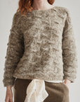 Sage Chunky Mohair Knit Sweater - Hey Jude