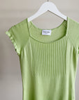 Kiwi Silk Knit Tee