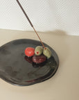 Olive Plate Incense Holder