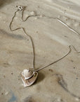 Double Heart Sterling Silver Necklace - Hey Jude