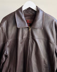 Danier Espresso Leather Jacket - Hey Jude