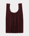 Baggu | Pleated Reusable Tote in Mahogany