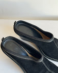 Cole Haan Black Suede Mules | Size 8