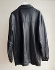 Coal Leather Jacket