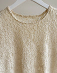 Cream Lace Tee