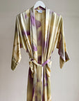 Floral Watercolour Silk Duster
