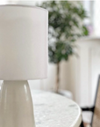 Cream Ceramic Lamp