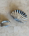 Silver Shell Metal Hair Claw