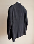 Black Cashmere Wool Blazer Jacket - Hey Jude
