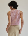 Sakura Textured Pleat Tank - Hey Jude