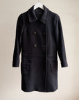 A.P.C. Wool Button Up Peacoat - Hey Jude