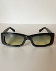 Fendi Y2K Dark Chrome Rectangle Sunglasses - Hey Jude