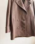 Calvin Klein Button Wool Peacoat Jacket - Hey Jude