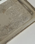 Silver Rectangle Catch All Plate