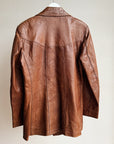Pecan Leather Jacket