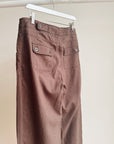 Espresso Cotton Trousers