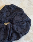 Billy Bamboo | XL Lace Scrunchie in Black