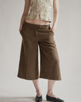 Moss Cashmere Silk Culotte - Hey Jude