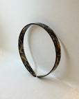 Parcelona | French Earthly Silver Swirl 0.5" Headband