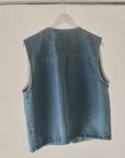 Denim Utility Vest