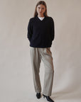 Bay Leaf Silk Trousers - Hey Jude