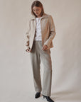 Bay Leaf Silk Trousers