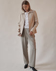 Bay Leaf Silk Trousers - Hey Jude