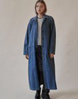 Denim Long Duster Jacket