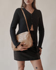 Camel Eel Leather Purse