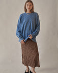 Sky Silk Cashmere Sweater