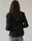 Onyx Suede Leather Jacket