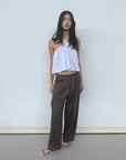 Deiji Studios | Turn Pant in Cocoa