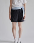 Javia Leung I Ruffle Shorts in Dark Grey - Hey Jude