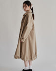 Javia Leung | Bubble Hem Trench Coat