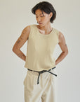 Butter Silk Ribbed Sleeveless Top - Hey Jude