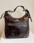 Dooney & Bourke Croc Leather Bag